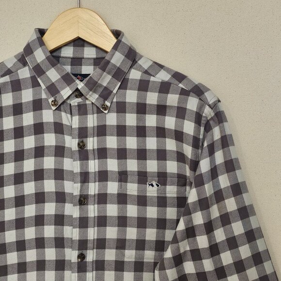 Fish Hippie Flannel Button Down M - Picture 1 of 8